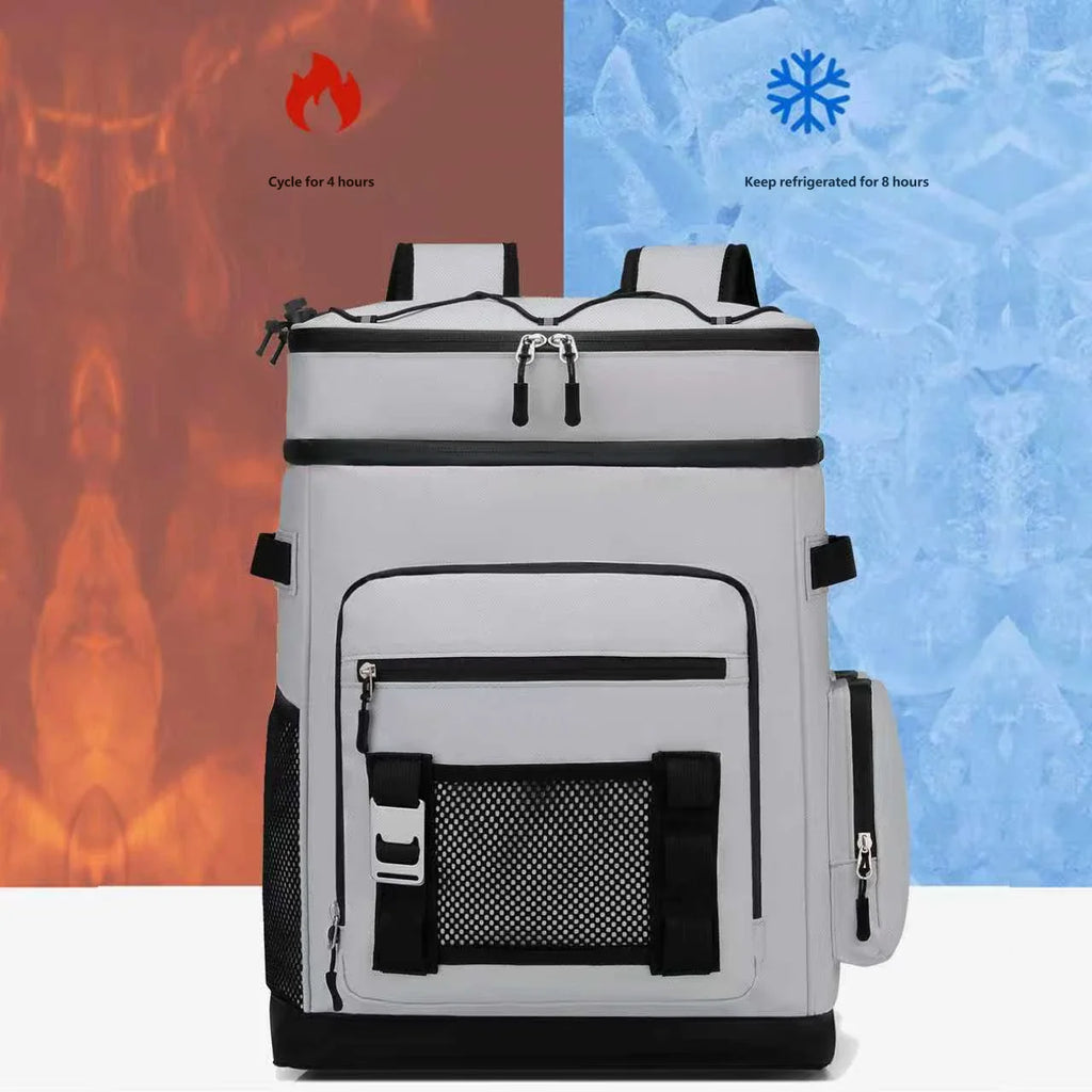 Waterproof Soft Cooler Backpack 20L Insulated Thermal Bag Oxford Fabric for Picnic Camping Hiking Travel Lightweight Bag