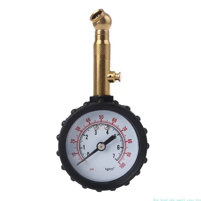 Air Pressure Tire Gauge with Rubber Hose Type Measuring Gauge 0-100 Used for Measuring Tire Pressure of for Car