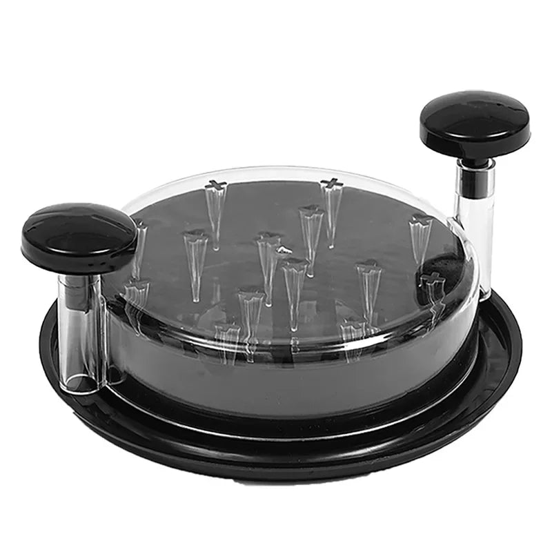 1PCS Chicken Shredder Tool Meat Breast Shredding Separation Mincing Grinder Machine With Lid For Shredding Chicken Pork Beef