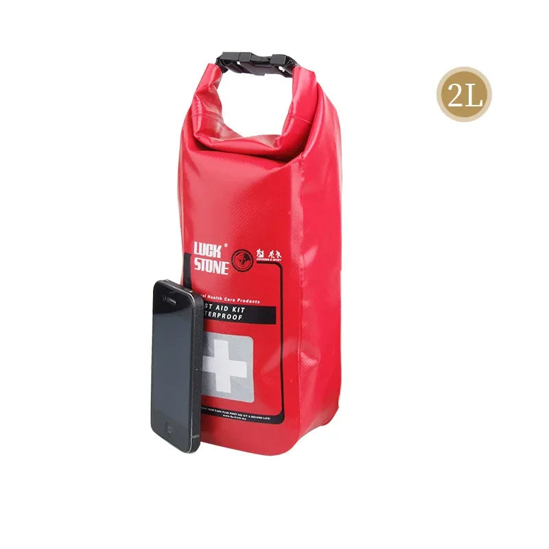 New 2L/5L Portable Waterproof First Aid Bag Outdoor Camp Emergency Kits Case Only For Home Car Travel Fishing Hiking Sports