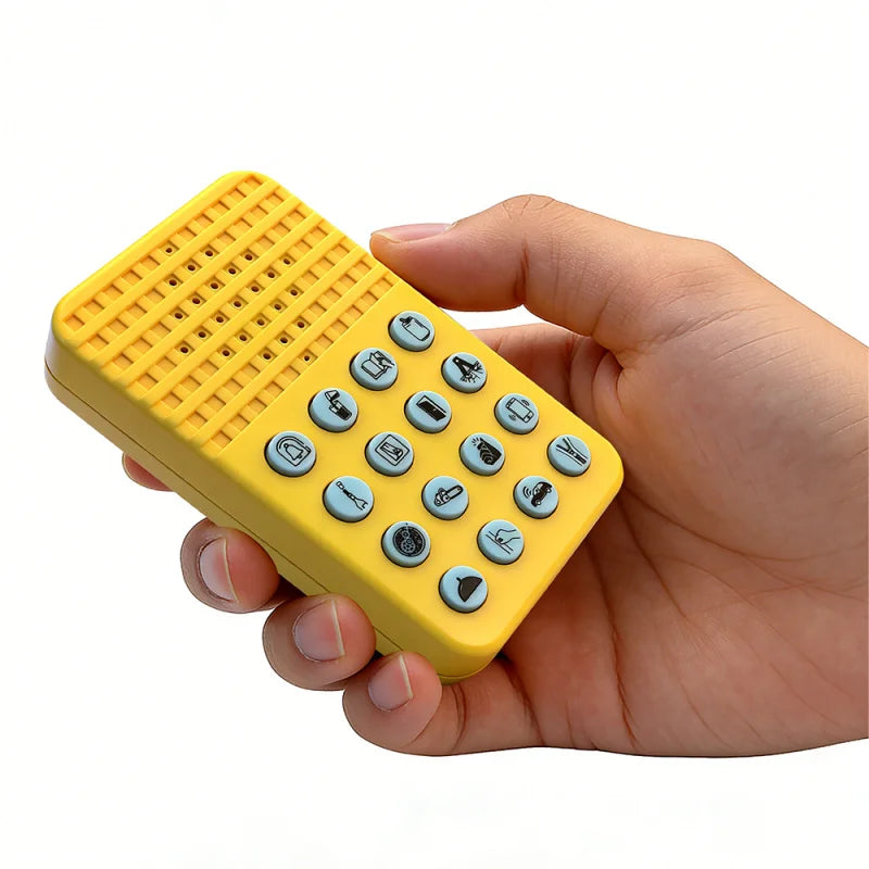 Four funny sound effect machines that produce various amusing sounds, perfect for parties and as fun gifts for children.
