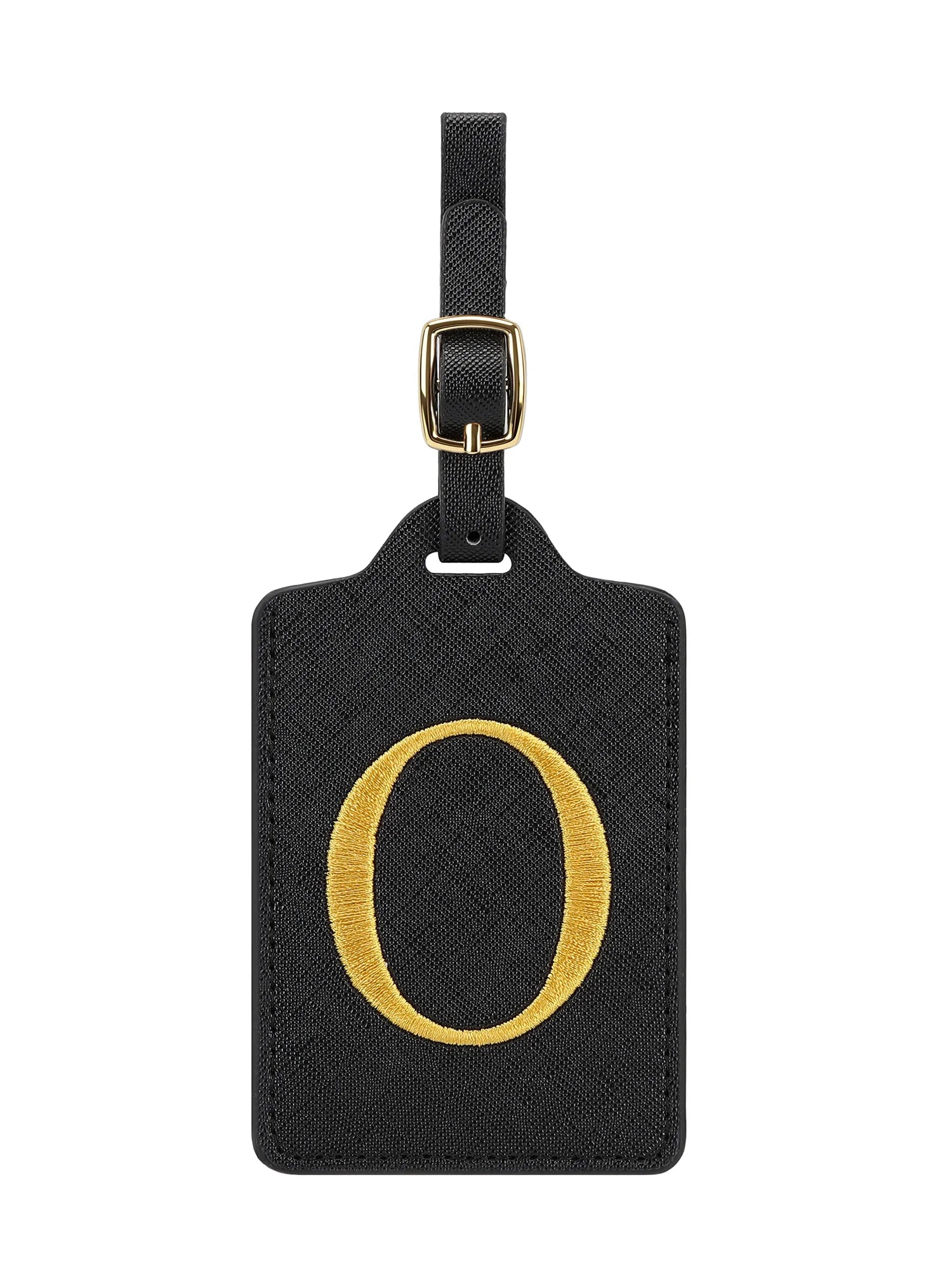 Premium Leather Business Luggage Tag Luggage Address Label Carry-on Luggage Label Name ID and Address Folder Travel Accessories