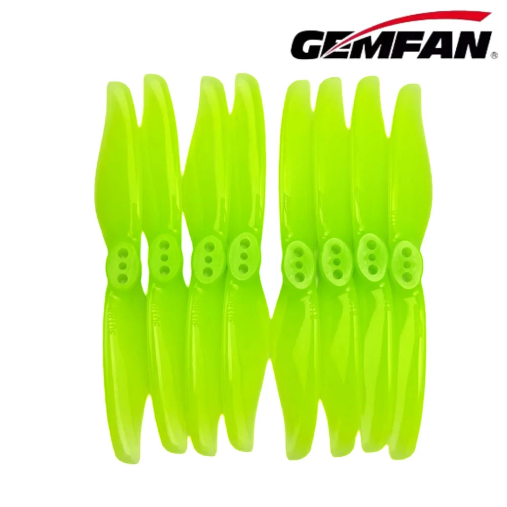 4Pairs Gemfan Hurricane 3018 1.5mm 3x1.8 3 Inch 2-Blade RC Propeller Drone Quadcopter FPV Racing DIY Accessories Spare Parts