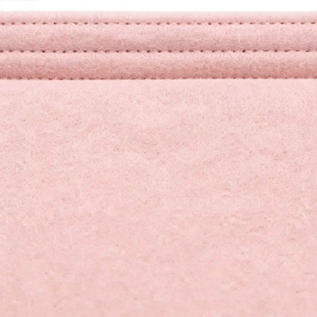 Felt Moon Handbag Organizer Insert - 7-Pocket Foldable Purse Liner for Bag Storage, Travel & Clutch Organization