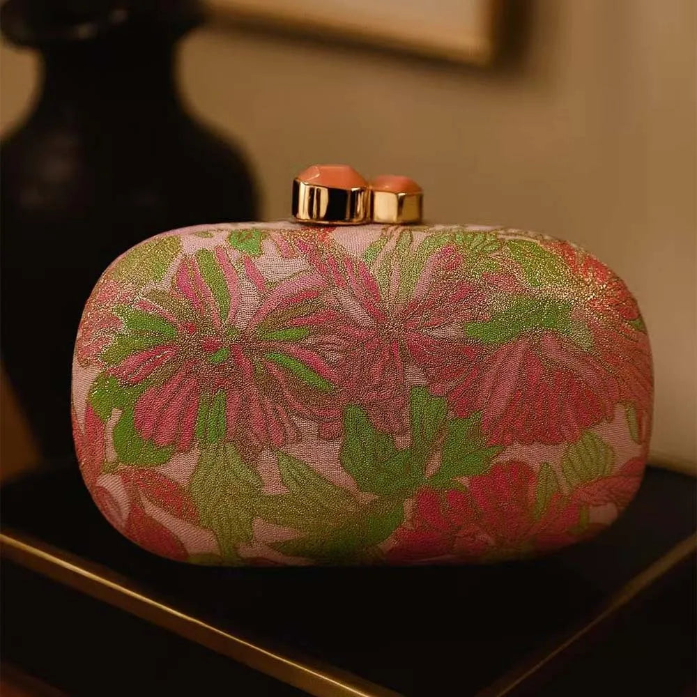 Vintage Evening Shoulder Bag Bridal Clutch Banquet Party Wedding Elegant Handbag Female Purse Tote Fashion Chain Women Handbag