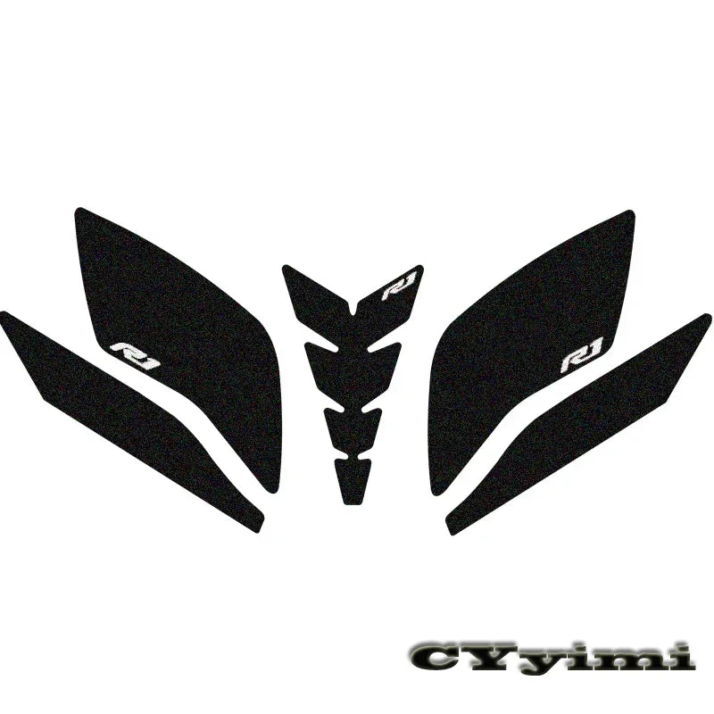 For YZF R1 R1M YZFR1 2015 - 2021 Motorcycle Accessories Side Fuel Tank Pads Protective Stickers Knee Grip Traction Pad