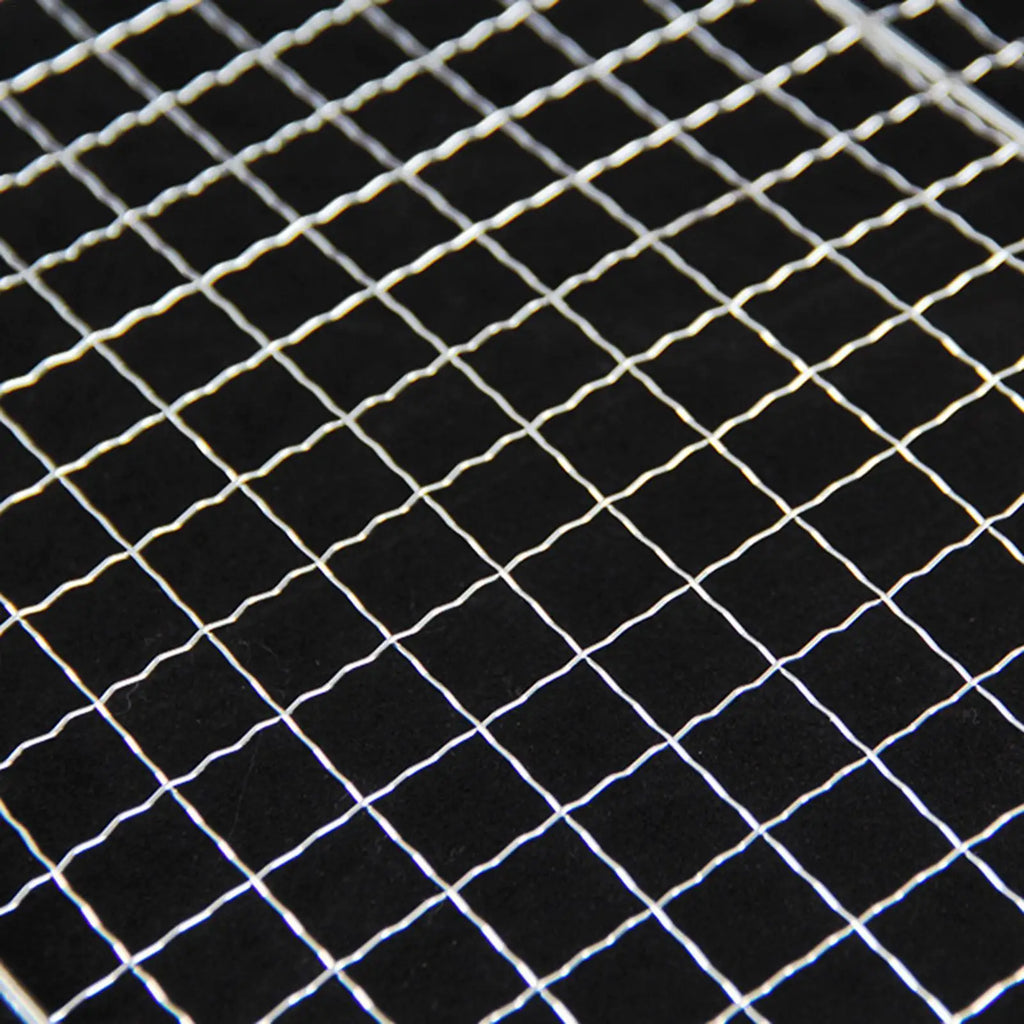 Stainless Steel Grill Basket BBQ Cooking Rack Fish Vegetable Grilling Basket Portable Barbecue Tools Steak Meat Seafood Grid
