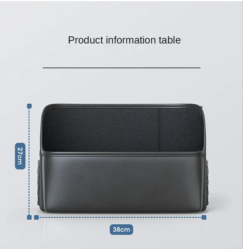 Leather Car Seat Middle Storage Bag Universal Auto Hanging Handbag Holder Between Seat Tissue Water Cup Pockets Stowing Tidying