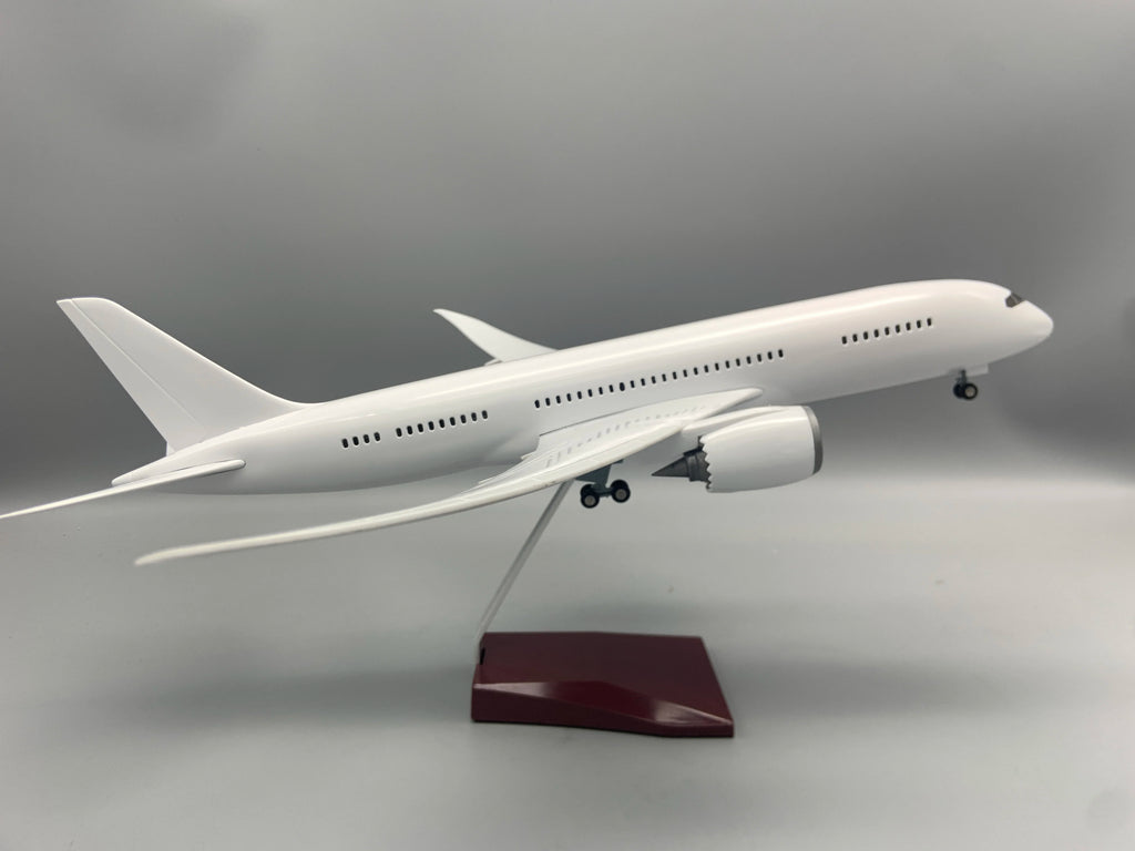 47CM Blank White DIY Airplane Model Kit for Handcraft & Collection B747/777/787/737/AN225/A330/320/C919 Unassembled Plane
