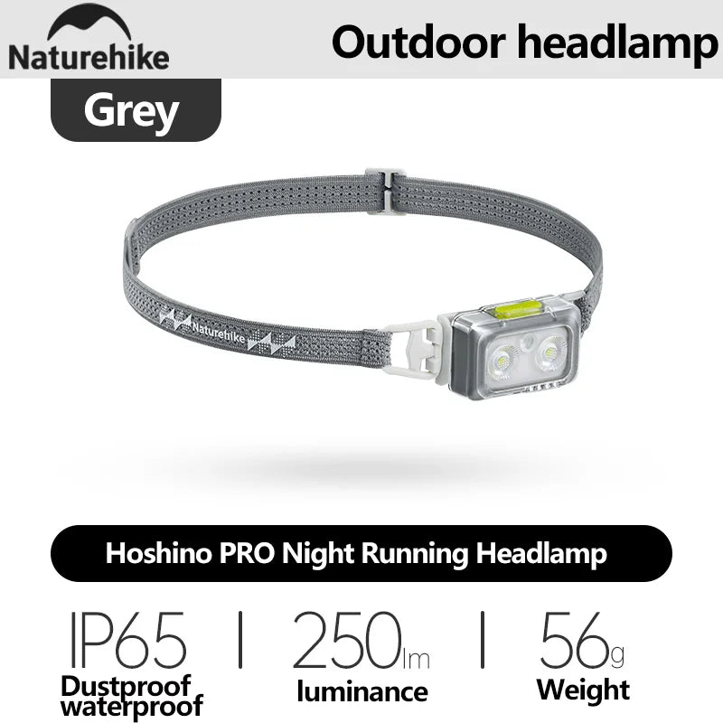 Naturehike Ultra-light waterproof and drop-resistant adjustable headlamp outdoor cycling fishing night running camping headlamp