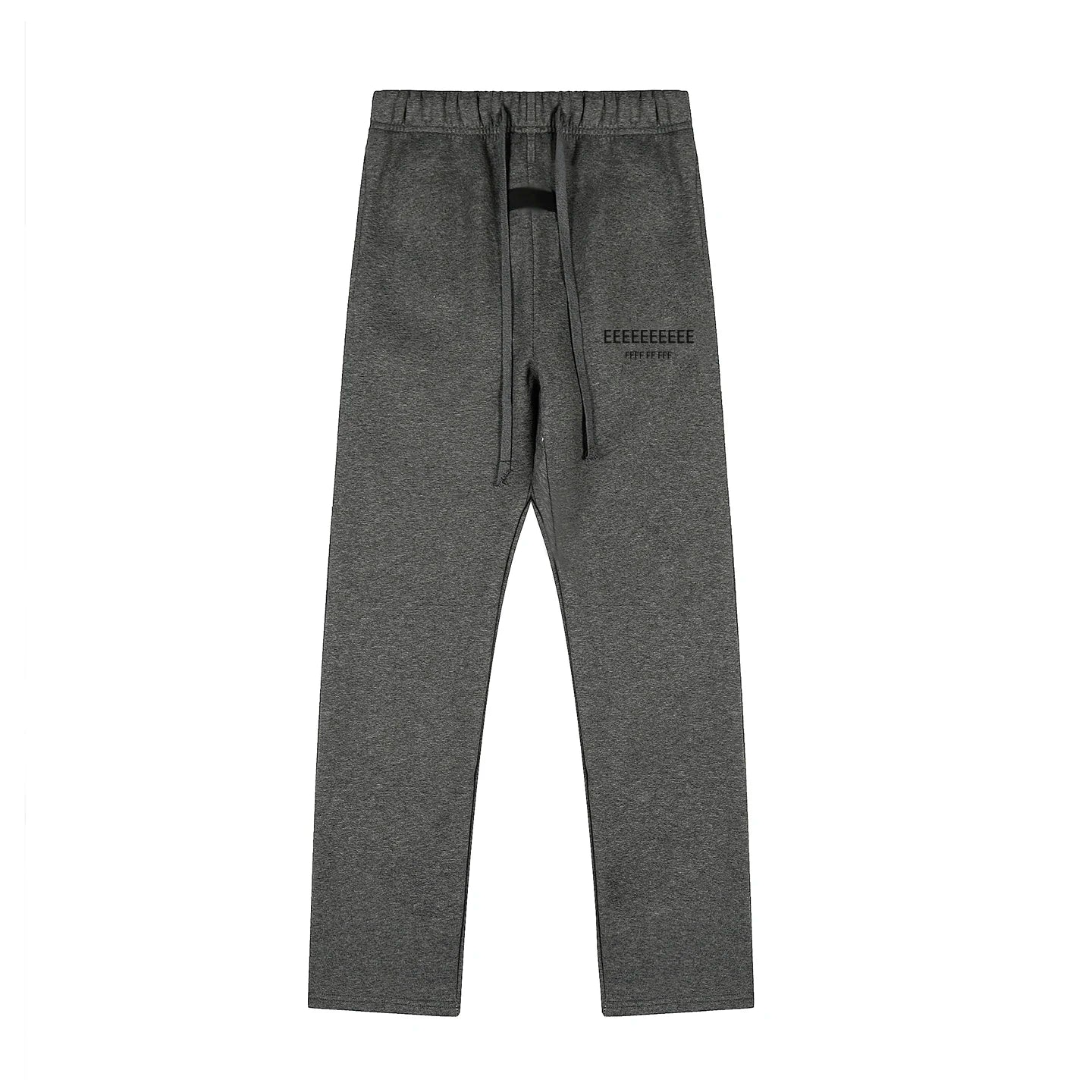 Classic Velvet Letter Print Pants High-Quality Logo Casual Sports Pants Straight-Leg Pants Hoodie Set for Men and Women