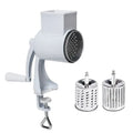 Grain Grinder Hand Crank Mill Grinder Aluminum Alloy Manual Table Clamp Milling Machine for Home Kitchen Commercial Grinding Nut