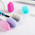 10Pcs Toothbrush Protection Caps Small Portable Silicone Covers Travel Toothbrush Head Covers Dustproof Hygiene Accessories