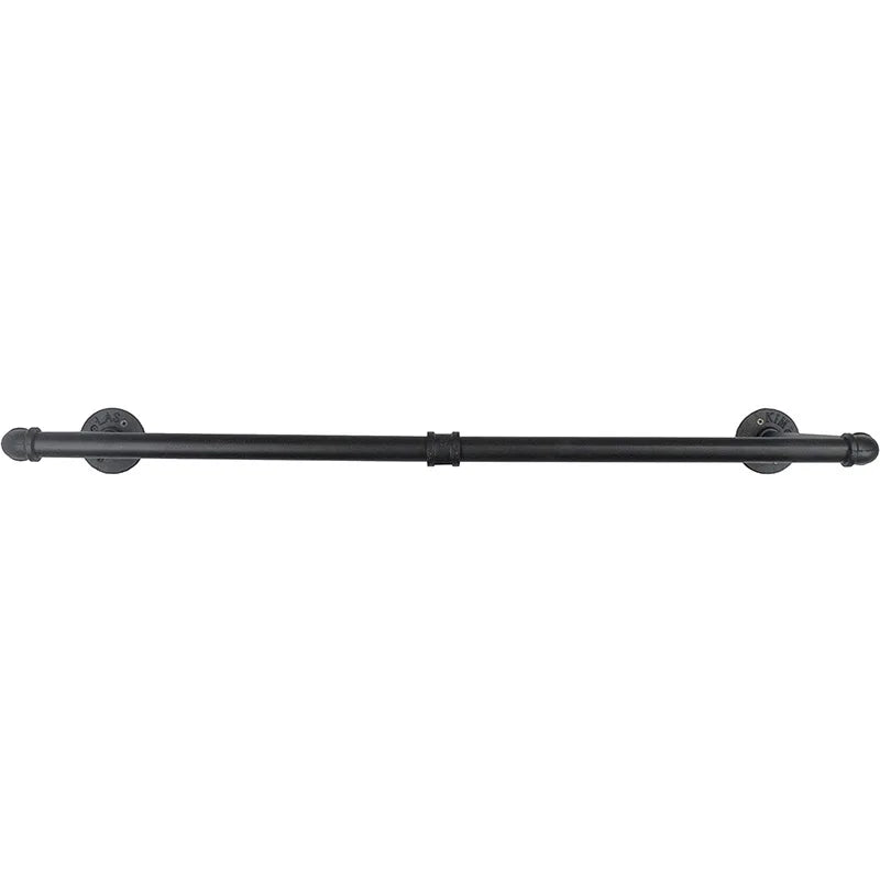 Clothes Storage Hanging Clothes Rack Wall Mounted Cabinet Rod Display Rack Closet Storage Clothing Racks