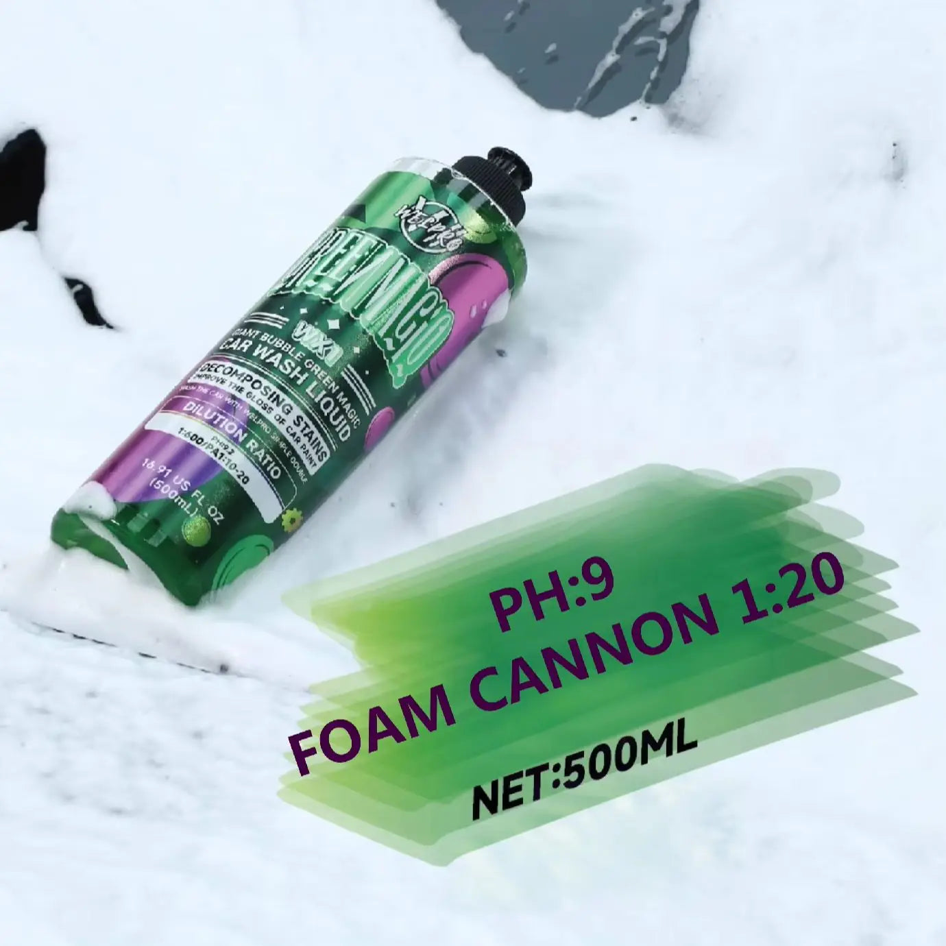 Car Wash Soap Works with Foam Cannons and Guns or Bucket Washes  Safe for Cars, Trucks, Motorcycles, RVs & More