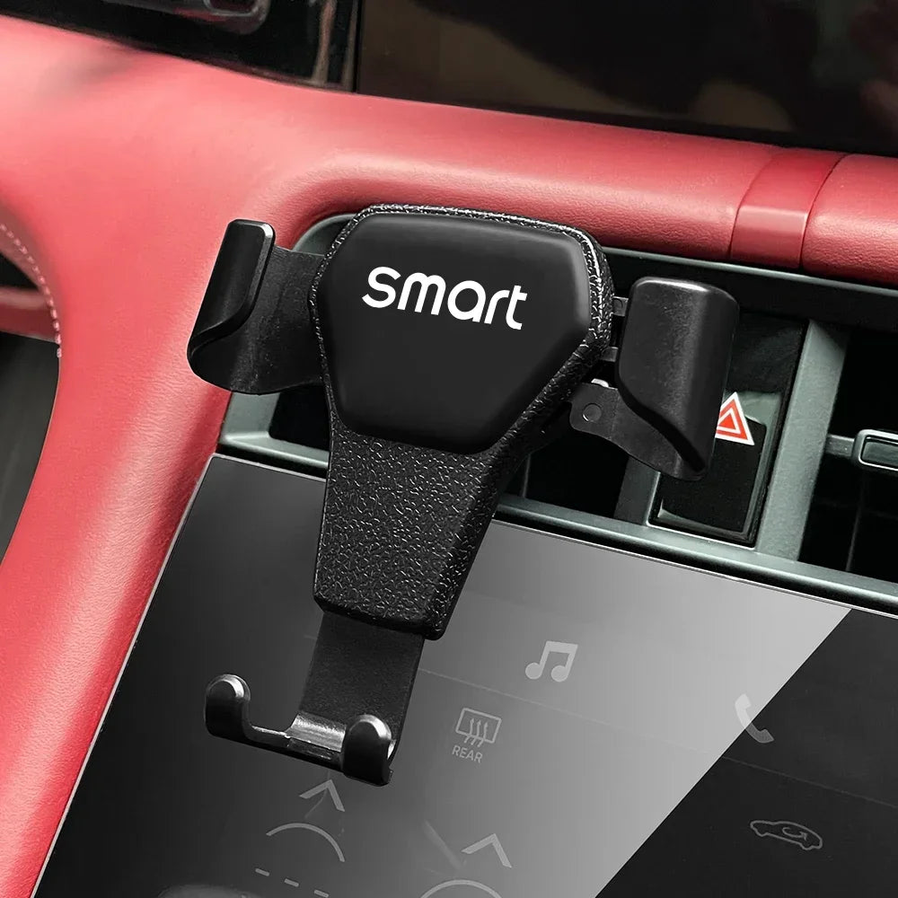 For Smart Eq Fortwo Forfour 453 451 452 450 454 Roadster Car Air Vent Mount Adjustable Mobile Phone Holder Car Accessories