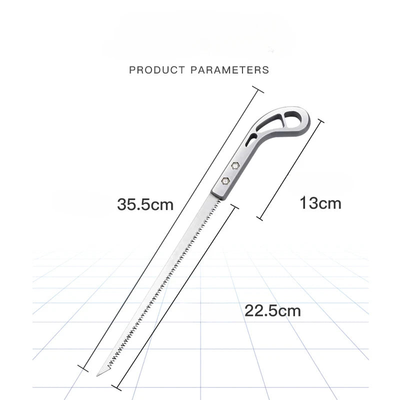 1 Pcs Compass Saw Dovetail Saw & Hand Saw - Essential Gardening Tools For Tree Cutting Logging And Branch Trimming
