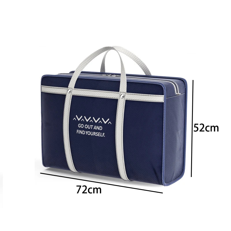 Large Capacity Moving Bags Packing Bags Thick Sturdy Durable Waterproof Moisture-Proof Woven Bags Super Large Quilt Storage Bags