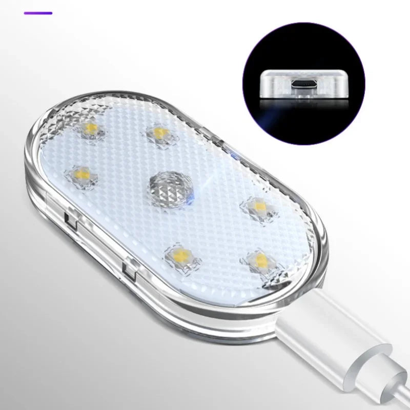20PCS Skateboard Lights Longboard Fluorescent LED Flash Night Glowing USB Rechargable Scooter Board Underglow Lamp Decors