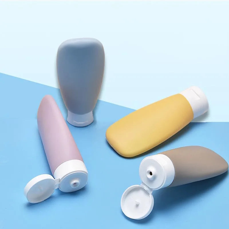 NEW 60ML Travel Containers Set Refillable Travel Bottle Everything for Travel Bottles Set Shampoo Bottles Kit  LXPTZ03