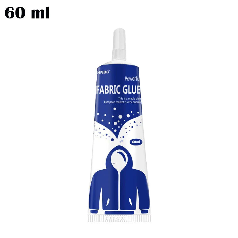 3/15/60/120ml Fabric Adhesive with Patch - Fast drying waterproof strong bonding seam repair adhesive for garment textiles