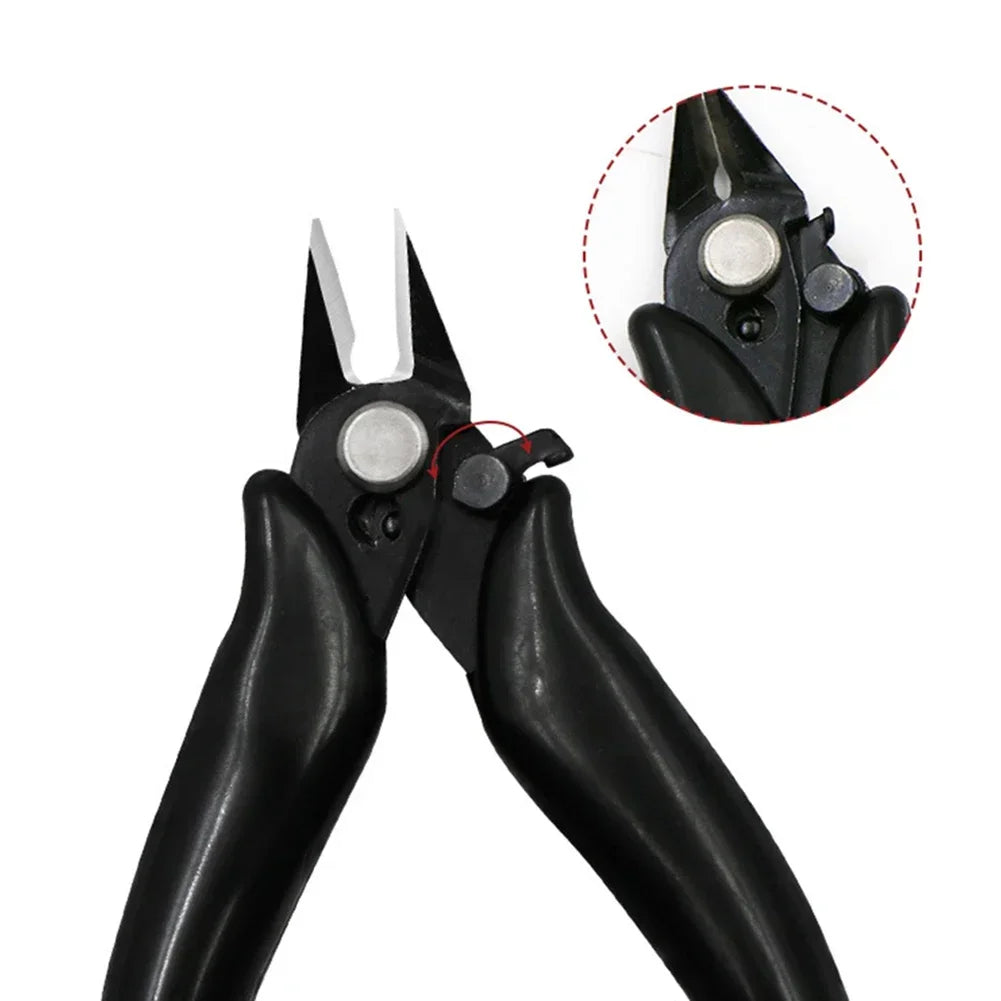 DIY Wire Cable Cutting Side And Convenient Electrical Nippers Sturdy Construction Wire Cable Cutters And Convenient
