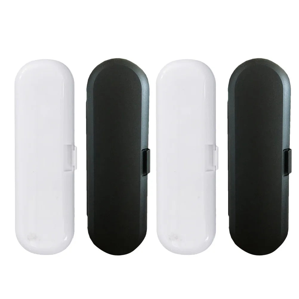 4Pcs Toothbrush Travel Case Electric Toothbrush Storage Box Dustproof Holder Portable Carrying Case for Travel Outdoor