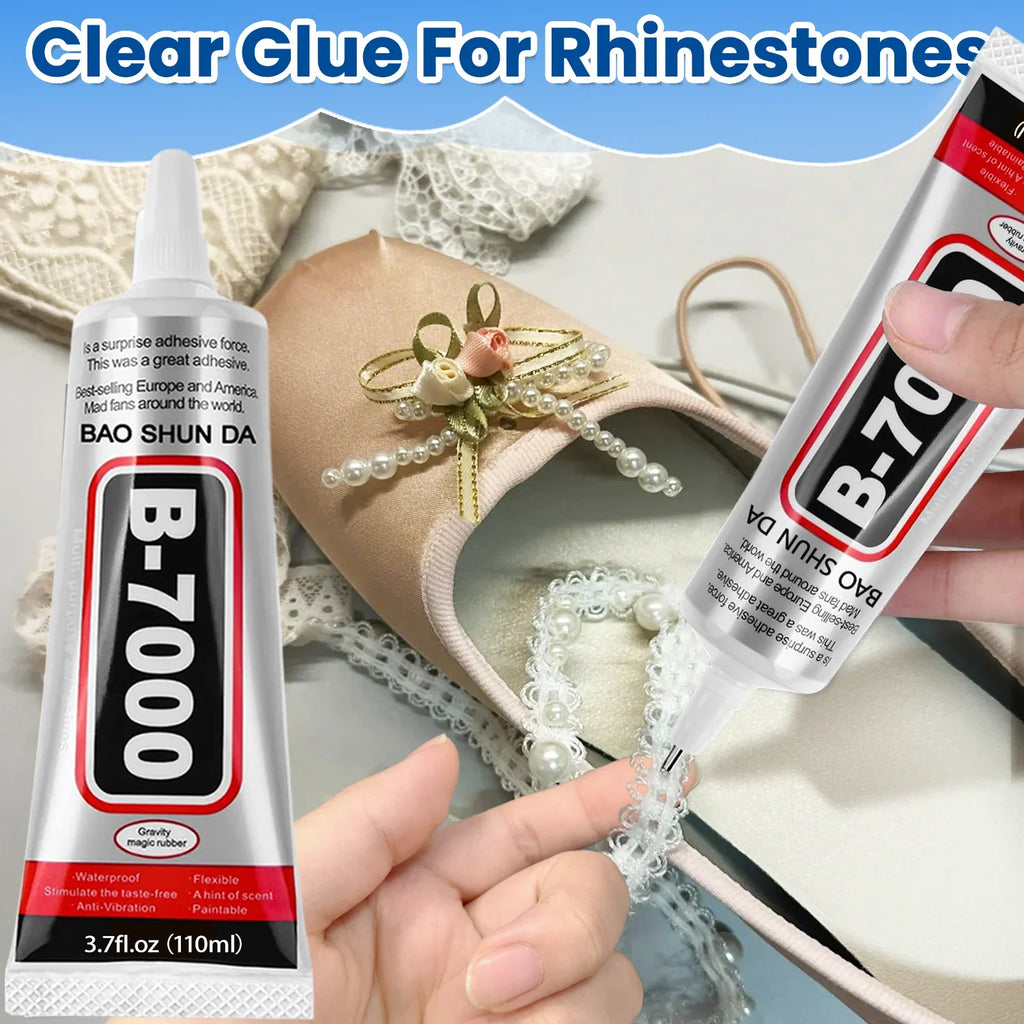Fabric Glue Permanent, Fabric Glue for Patch, Clear Fabrics Adhesive for Clothing Permanent Washable for All Cotton,Polyester.