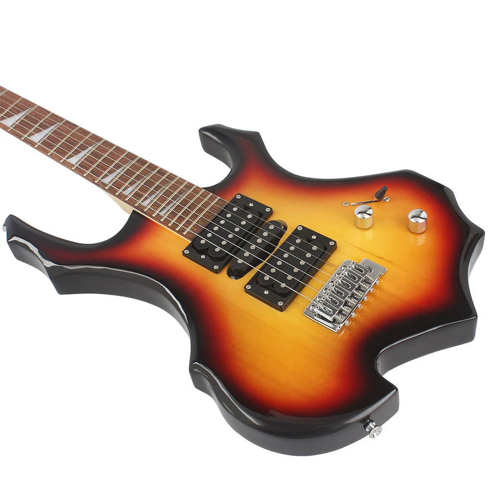 IRIN Electric Guitar 24 Frets 6 Strings Maple Body Electric Guitar Guitarra with Bag Strap Necessary Guitar Parts & Accessories