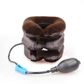 U Shape Neck Pillow Air Inflatable Pillow Cervical Neck Head Pain Traction Support Soft Brace Home Camping Travel Accessories