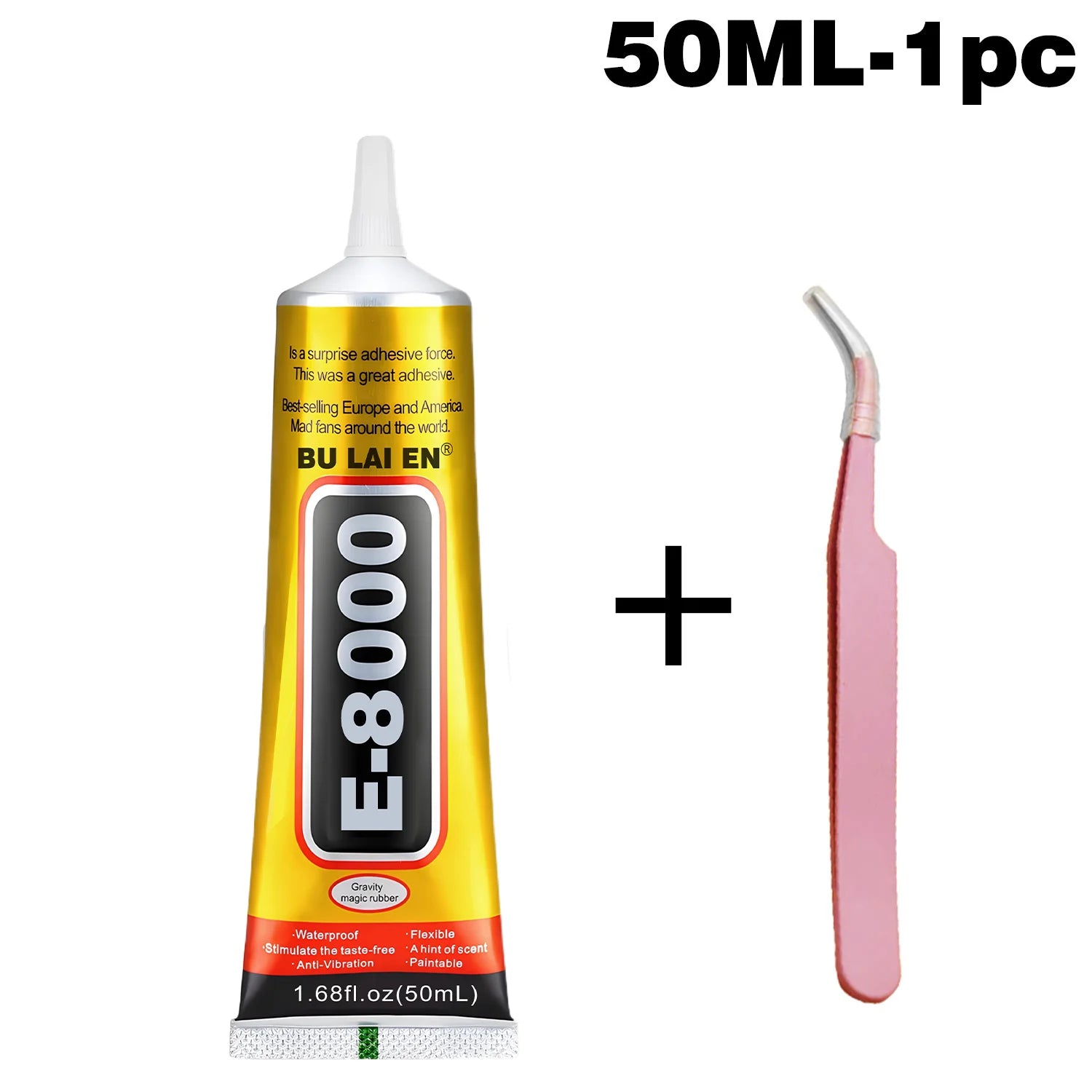 E8000 Multi-Purpose Clear Adhesive Glue | Colle universelle transparente E8000