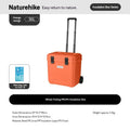 Naturehike Outdoor Camping Cooler Box 17/24/36L Insulated Ice Bucket Portable Car PU Refrigerator Large Capacity Pulley Ice Box