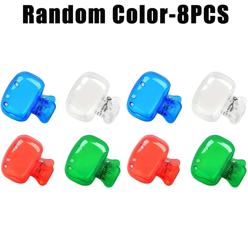 Portable Toothbrush Head Cover Clips Plastic Colorful Dustproof Head Protector Cap Case Outdoor Travel Bathroom Supplies