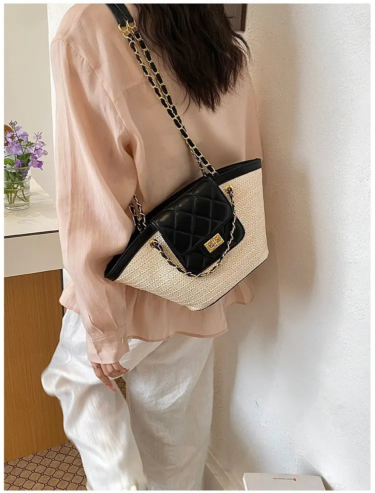Elegant Simple Shopper Tote And Popular Vintage Diaper Bags For Women Luxury Leather Stylish Messenger