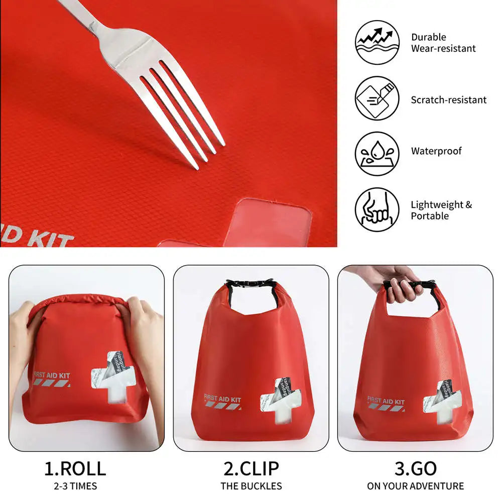 First Aid Kit Boat Waterproof Dry Bag Outdoor Multi-functional Home Emergency for Camping Kayaking First Aid Kit