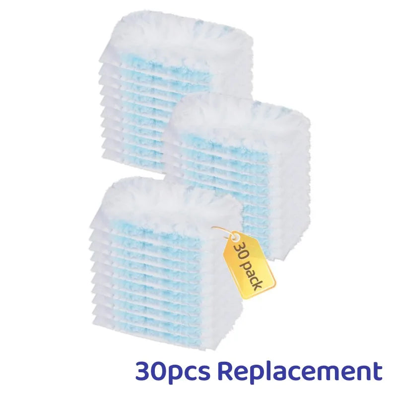 Disposable Dusters with Replace Heads Scalable Cleaning Brush Duty Duster Refills Electrostatic Duster Home Office Cleaning Tool