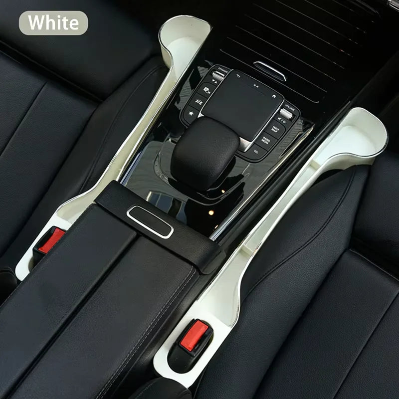 2PCS Car Seat Seam Organizer Large Capacity Leakproof Seam Organizer Universal Car Seat Gap Plug Strip Side Seam Car Gap