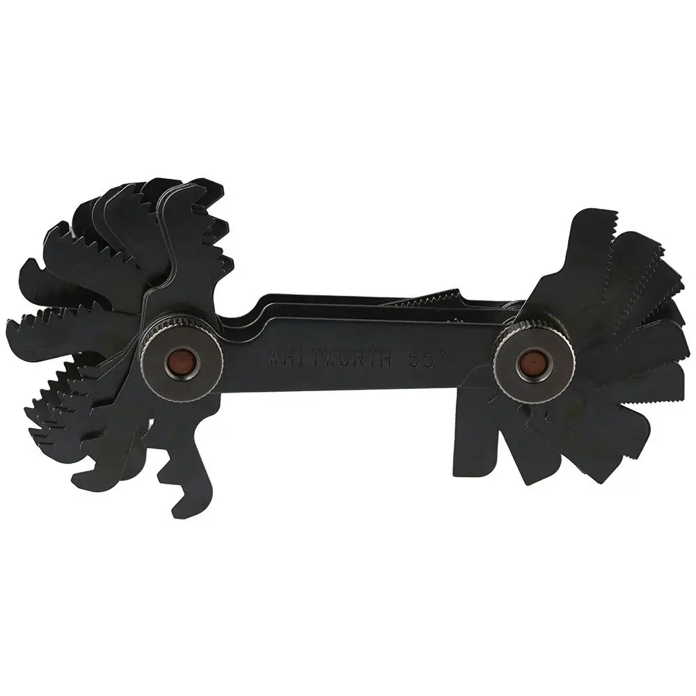 Stainless Steel Screw Thread Pitch Gauge 52Pcs Metric & Imperial Measuring Tool 55 Degree & 60 Degree Cutting Gauge