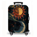 Luggage Cover, Galaxy Space Print Stretch Suitcase Protector for Travel, 10 Styles Universe Nebula Art
