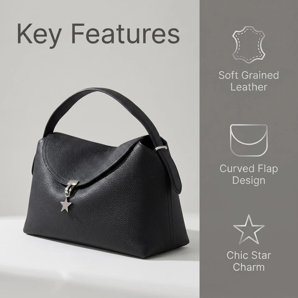 Luxury Soft Business Shoulder Bag, Featuring Adjustable Shoulder Strap, Detachable Waist Belt and Cotton Lining - Available in Dark Color Options