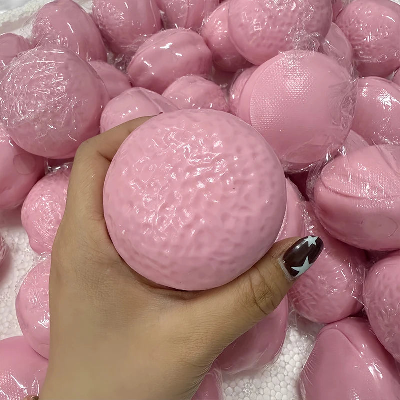 Creative Choco Pie Squishy Stress Ball Toys Soft Building Block Filling Squeeze Fidget Toy Adults ASMR Sensory Anti Stress Toys