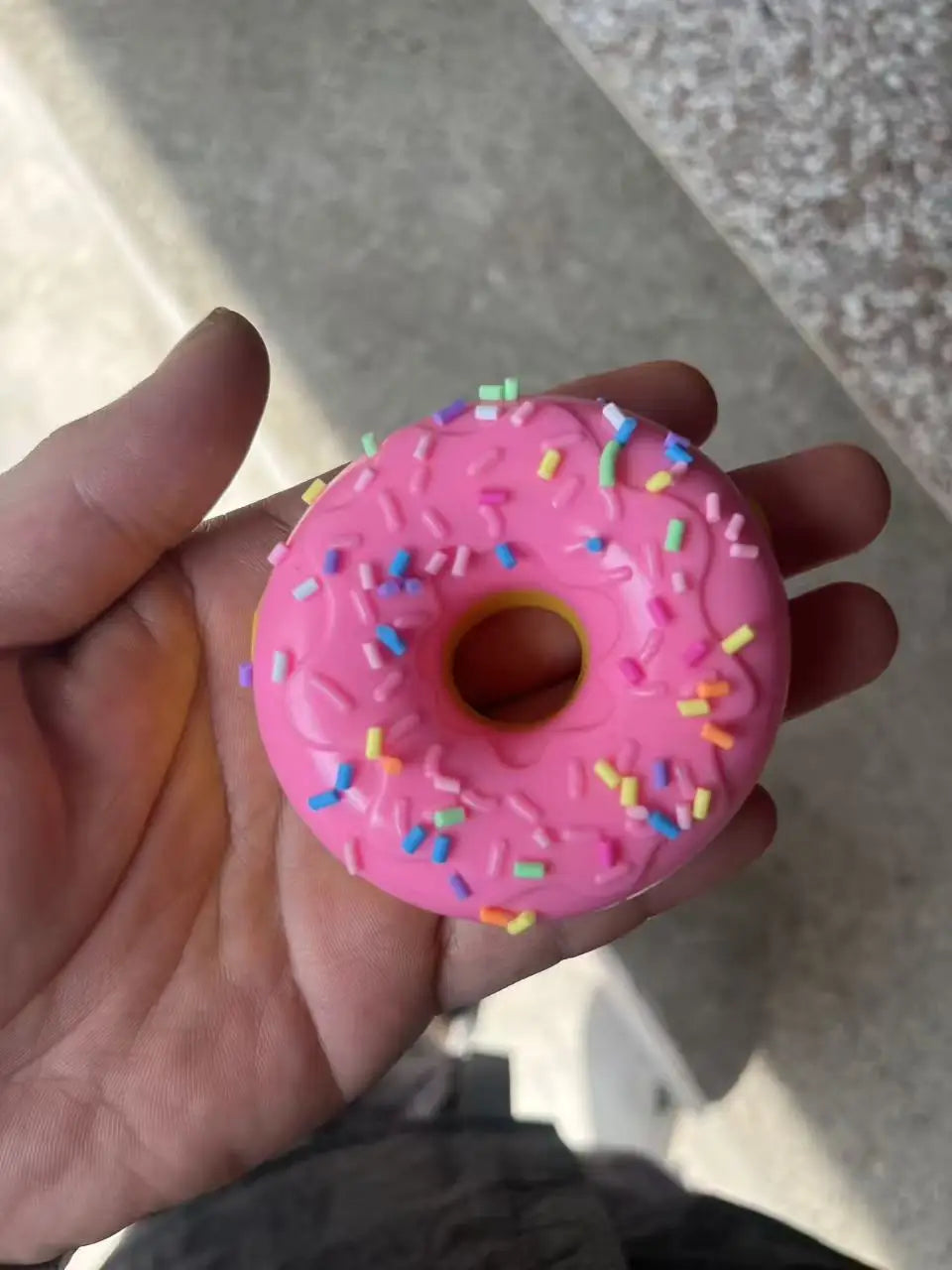 hot NeeDoh Dippin Dazzler Egg Donut prank stress relief toy soft glue vinyl squeeze toy Slow Rebound Pinch Ornament Relaxation