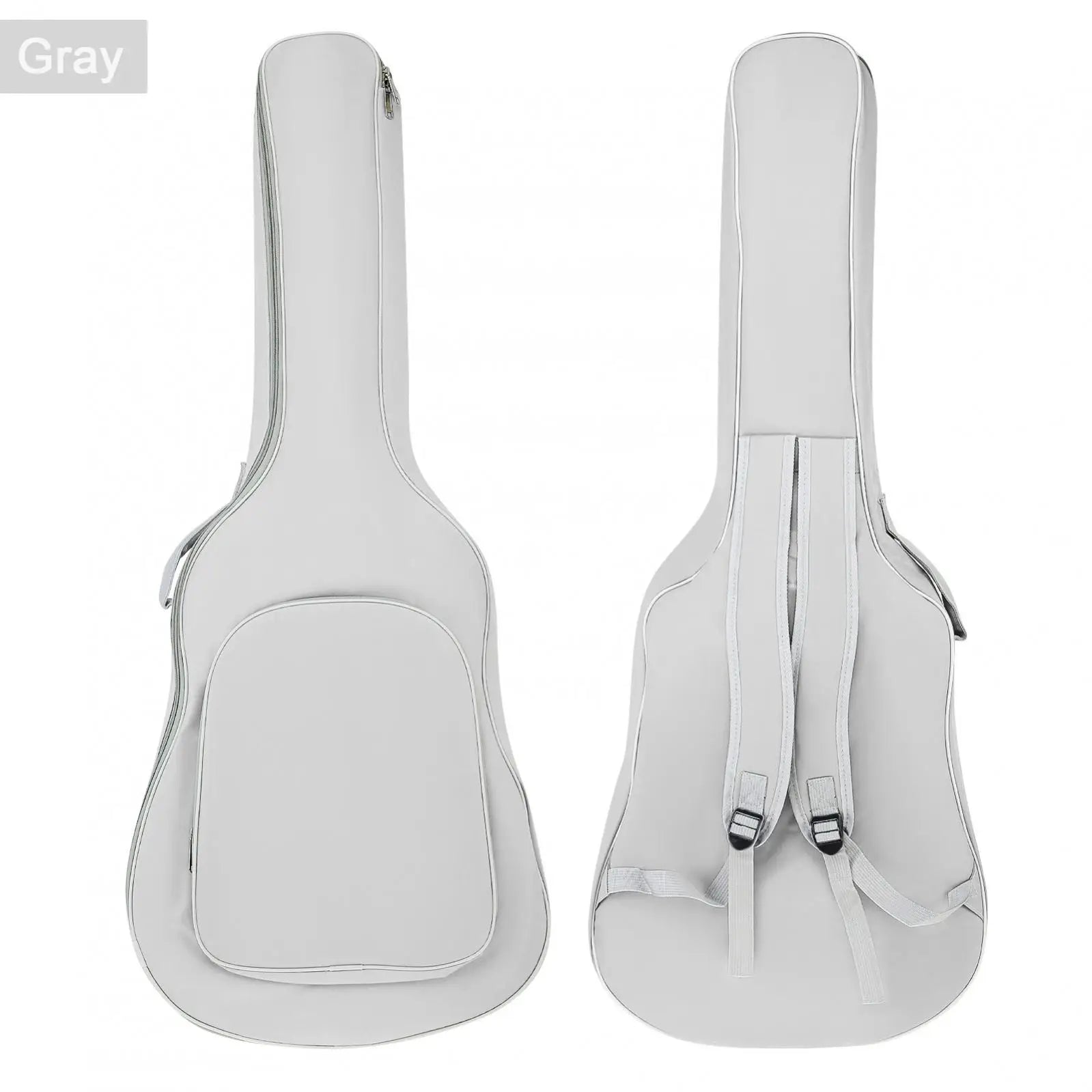 1 Piece 40 / 41 Inch Padded Water Resistant Thick Acoustic Guitar Backpack Gig Bag, Soft Cover Guitar Bag