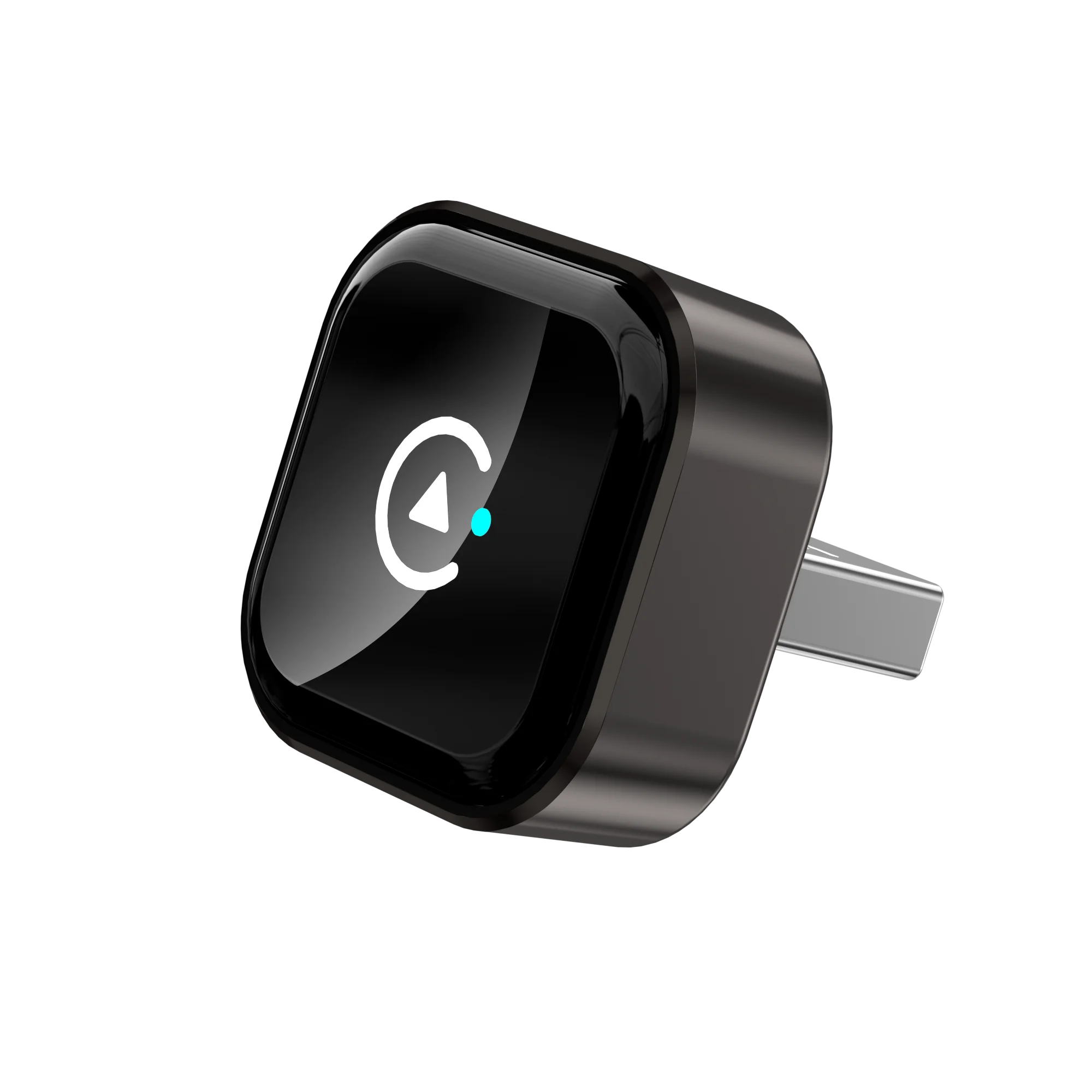 Wireless CarPlay Android Auto Adapter Wired to Wireless Upgrade Plug and Play Fast Stable Connection Mini Portable Car Adapter