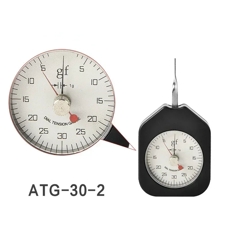 ATG Digital Tension Meter Orthodontics Dial Gram Force Gauge ATN Tesionmeter for Contact/ Precision Pressure Electronic Tesion