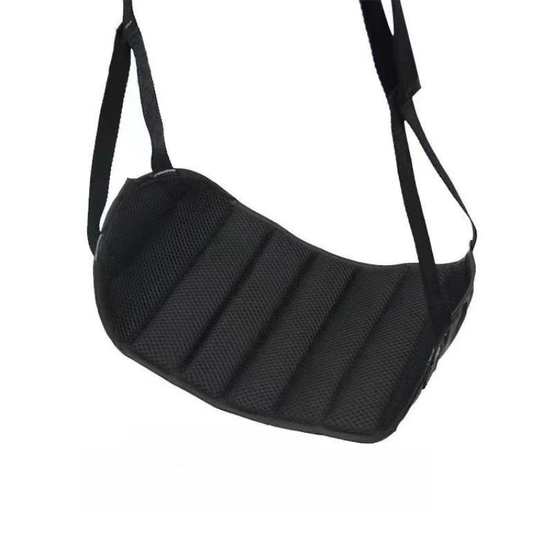 Airplane Footrest with Adjustable Strap, Portable Hammock Leg Rest, Perfect Travel Accessories