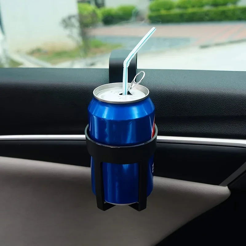 Black 2pcs Drinks Mug Car Holder Car Cup Holder Car Storage Rack Beverage Holder Portable Cup Holder