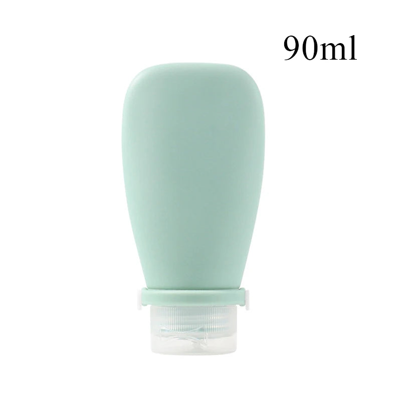 Soft Silicone Travel Bottles 30/60/90ml Empty Squeeze Tubes For Lotion Leakproof Skin Care Products Container Travel Accessories