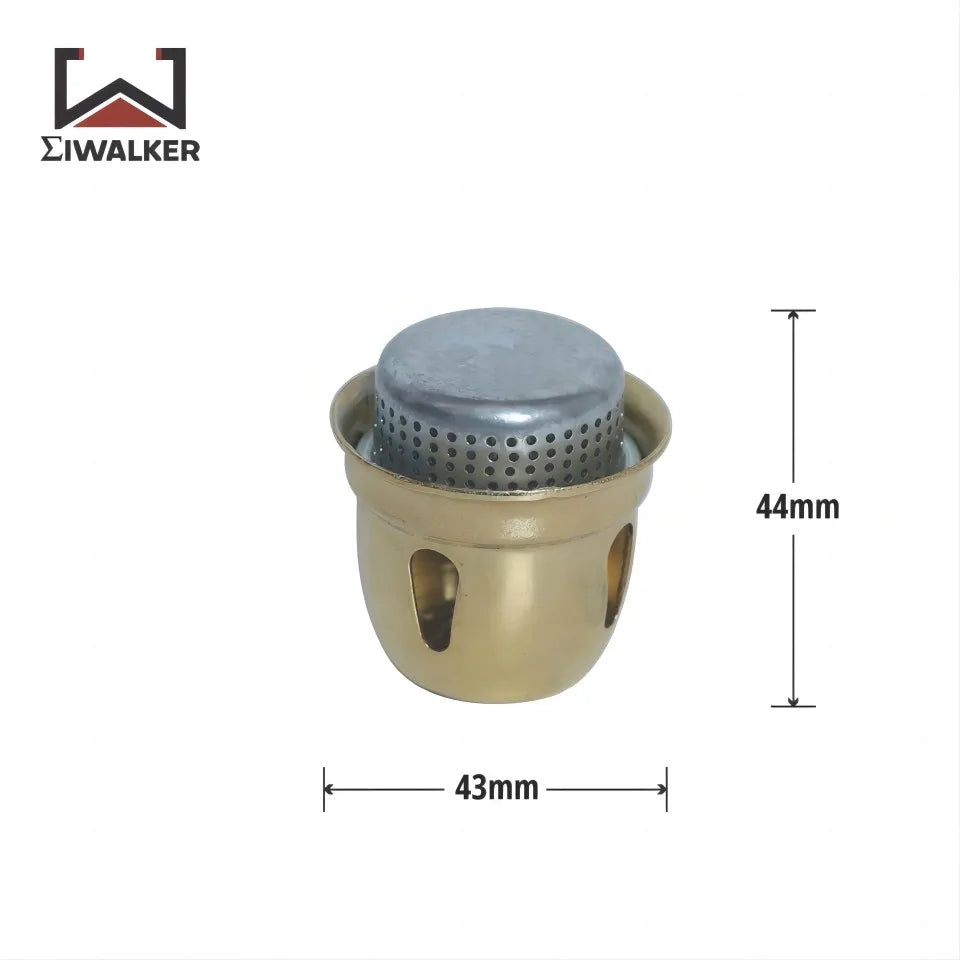 The low-noise burner head of the iWalker Camping Oil Stove G43S has a thread specification of M12×0.75.