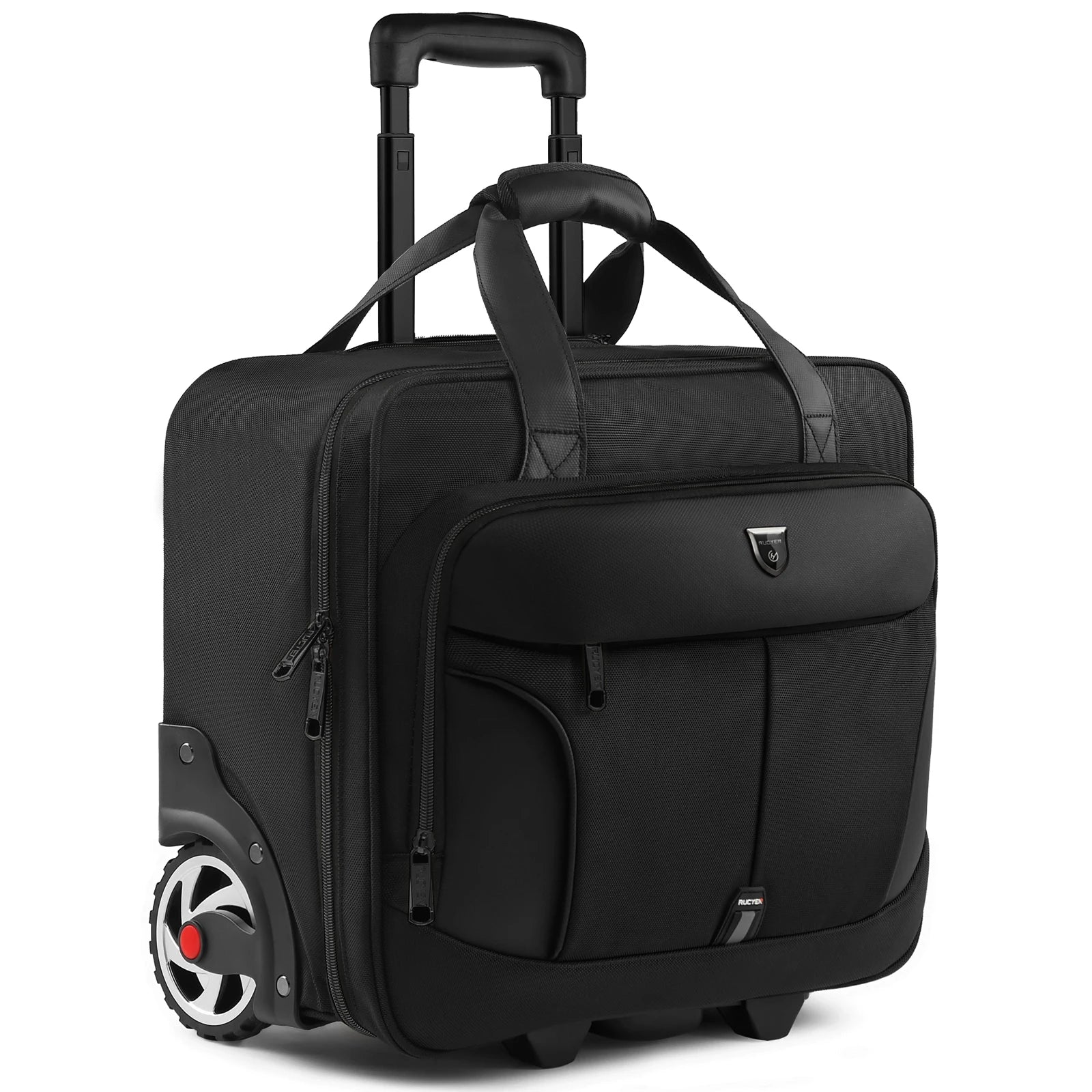 Rolling Backpack Carry On Luggage  Large Capacity Wheeled Travel Double Shoulder Bag Rolling Briefcase for Men&Women Waterproof